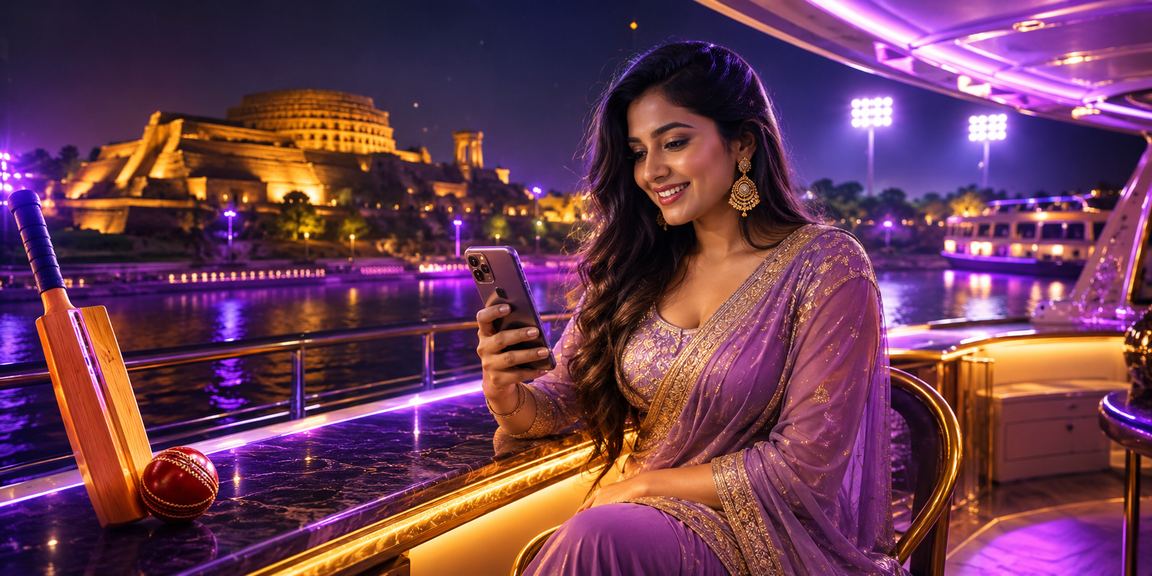 বগুড়ায় নিয়ন থিমে ক্রিকেট বেটিং ইন্টারফেস