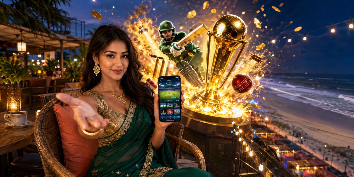 কক্সবাজার সমুদ্র সৈকতে মোবাইলে ক্রিকেট বেটিং করছেন একজন তরুণ