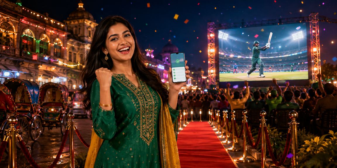 রাজশাহীতে বাংলাদেশি মডেলের সাথে ক্রিকেট বেটিং প্ল্যাটফর্ম ব্যবহারের দৃশ্য