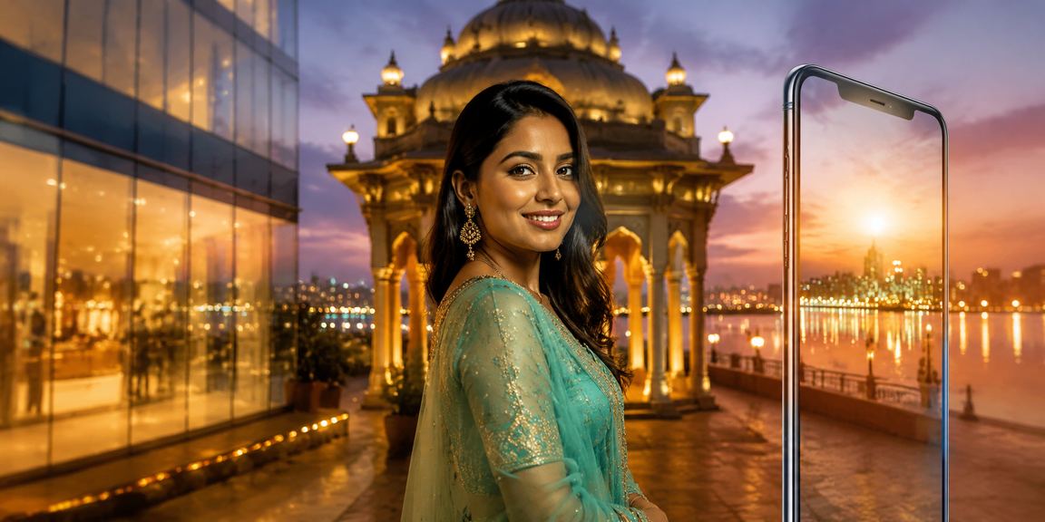রংপুরে বাংলাদেশি মডেলের মোবাইলে 25h2 অ্যাপ ব্যবহারের দৃশ্য